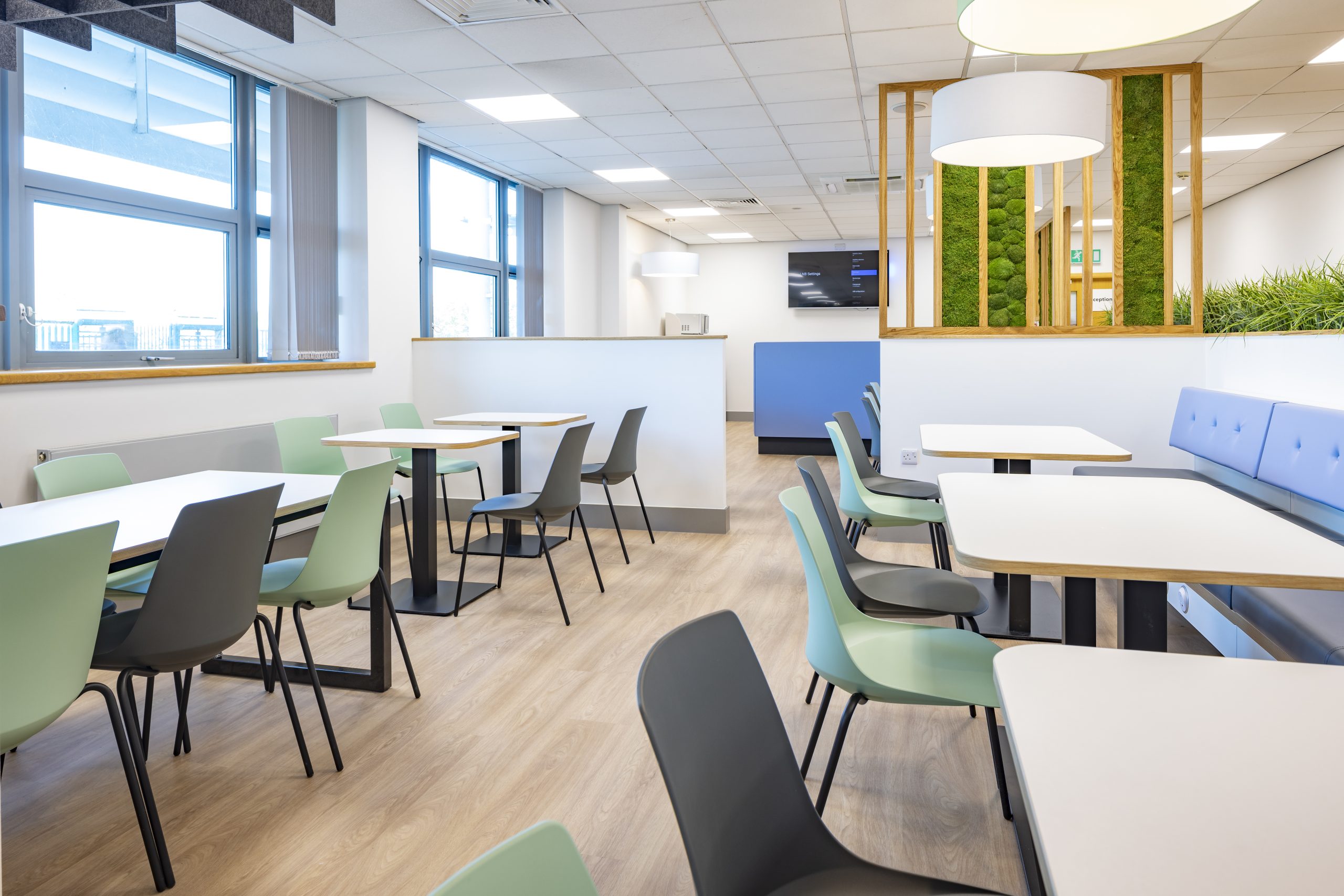 A brand neutral approach a shared canteen space